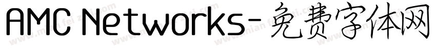 AMC Networks字体转换